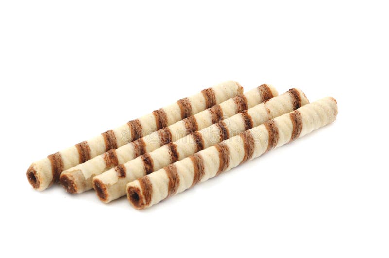 Waffle cakes stock images