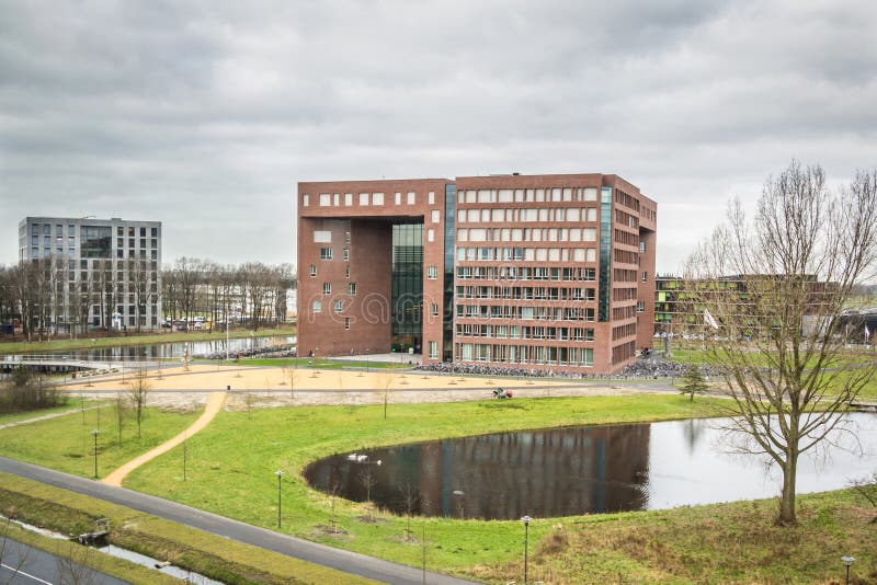 WAGENINGEN, HOLLAND, - JANUARY 26, 2016: Wageningen University and ...