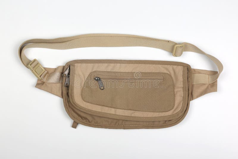 Waist Bag for Carrying Documents Stock Image Image of zipper