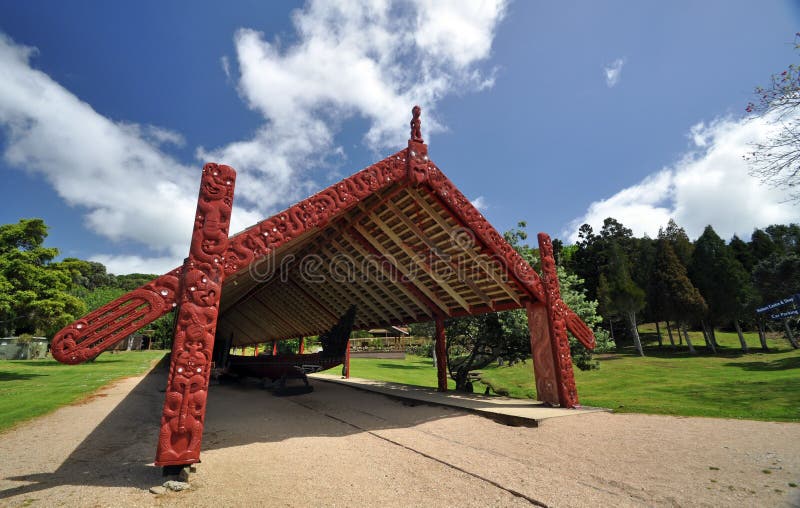 Waitangi Treaty Grounds, New Zealand Stock Photo - Image ...