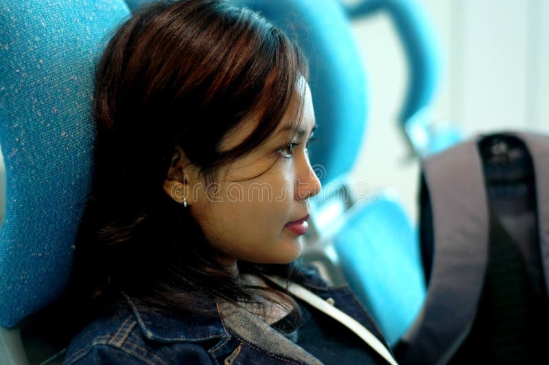 Download Waiting for flight stock photo. Image of pose, flight, relax - 106684