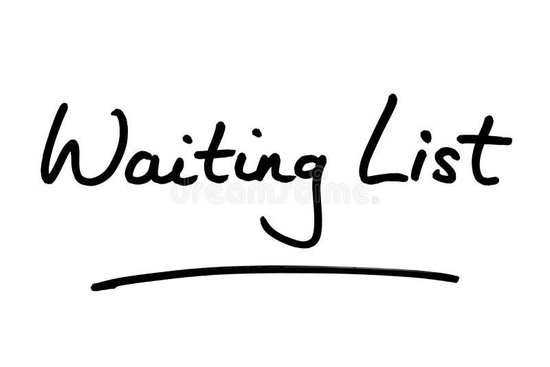 Waiting List Icon Vector. Trendy Flat Waiting List Icon From E Commerce