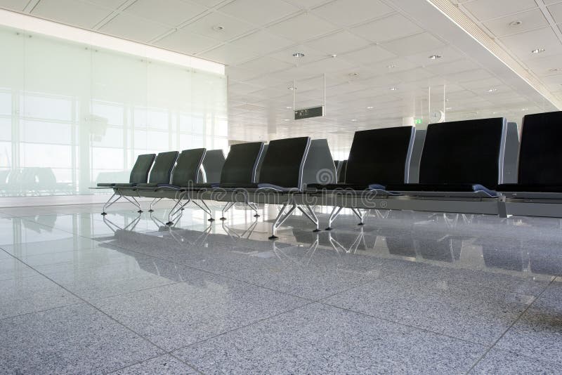 Waiting lounge stock photo. Image of business, time, green 11604156