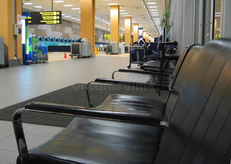 Waiting Lounge In The Airport Picture. Image 1424525