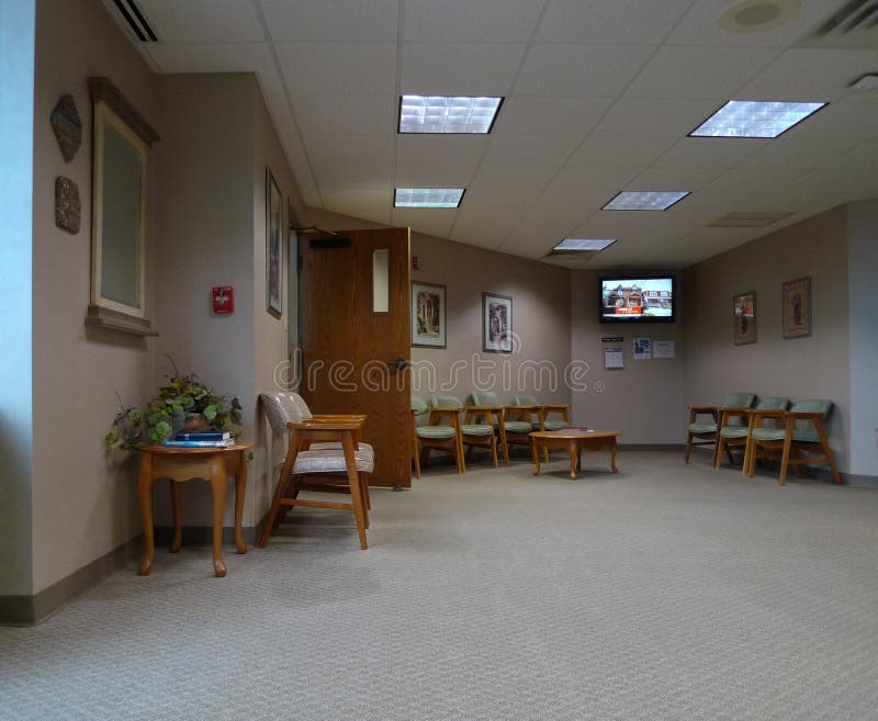 Waiting room in modern medical office royalty free stock photos Waiting room in modern medical office royalty free stock photos