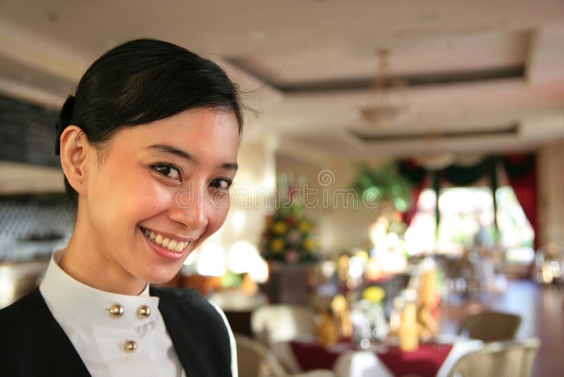 Waitress or restaurant staff