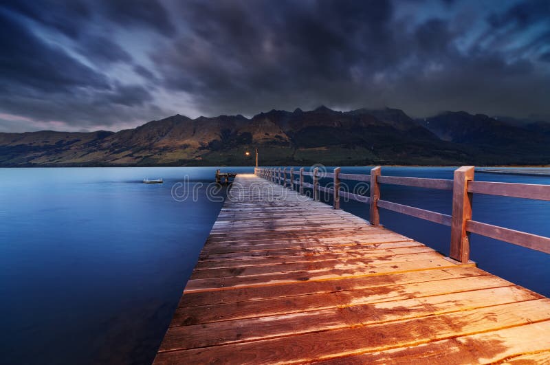 Wakatipu Lake, New Zealand