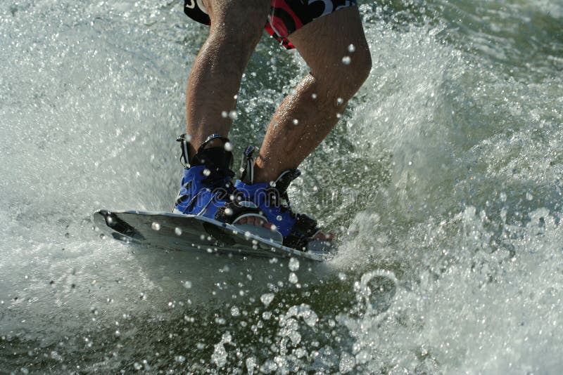 Wakeboard splash -