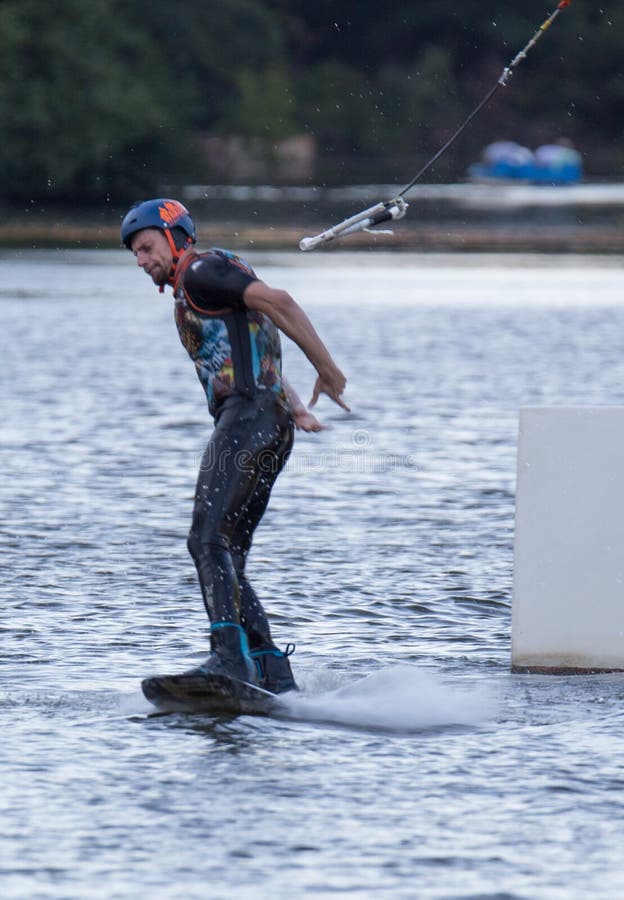 Wakeboard editorial stock photo. Image of summer, sport 61896978