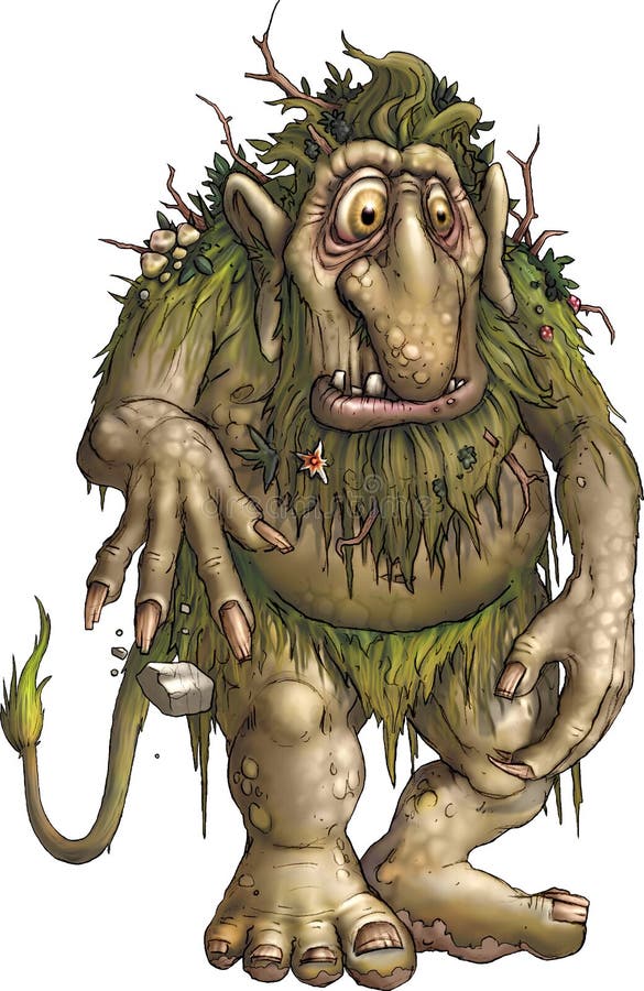 Waldschleppangel lizenzfreie abbildung Waldschleppangel lizenzfreie abbildung