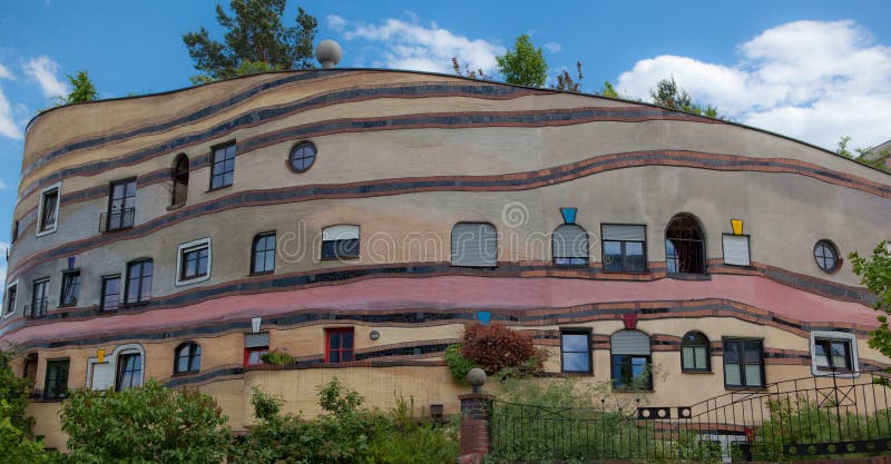 Waldspirale Apartment Building