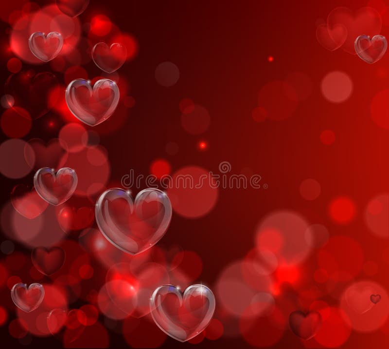 An abstract illustration for valentines day. Background with hearts illustration. An abstract illustration for valentines day. Background with hearts illustration.