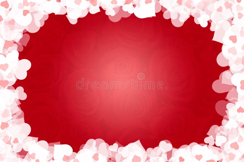 Walentynki karta obrazy royalty free