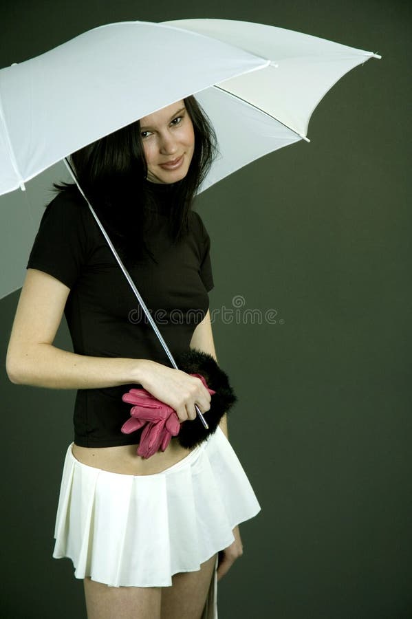 A walk under the umbrella