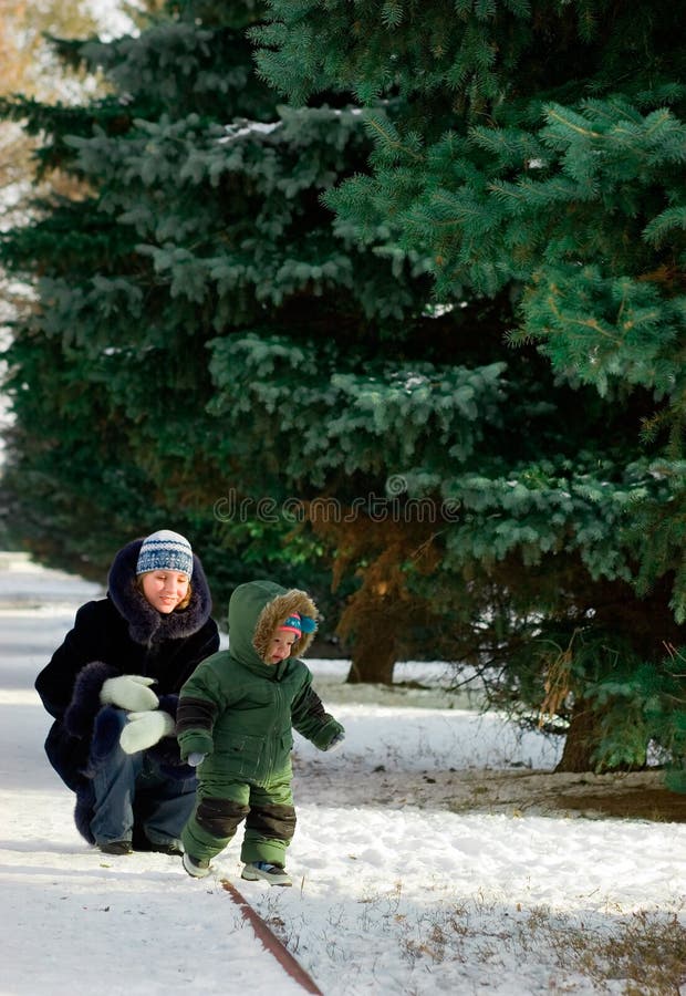 A un hijo en el invierno.