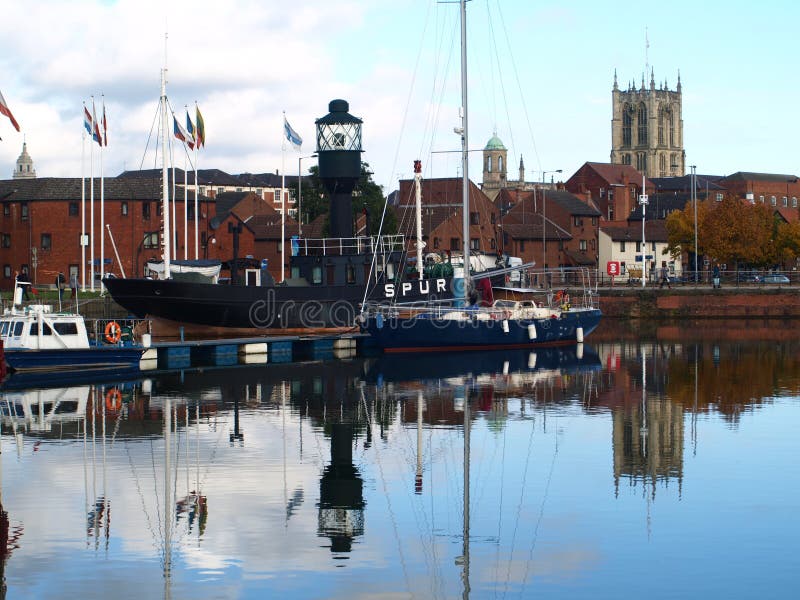 Walking Around Hull Marina and Walking Along the River Humber and Docks