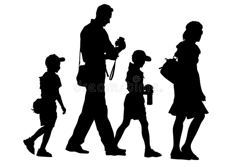 Walking family