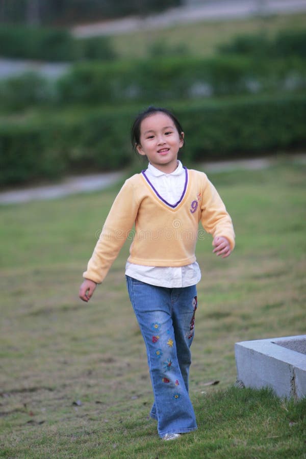 Walking girl