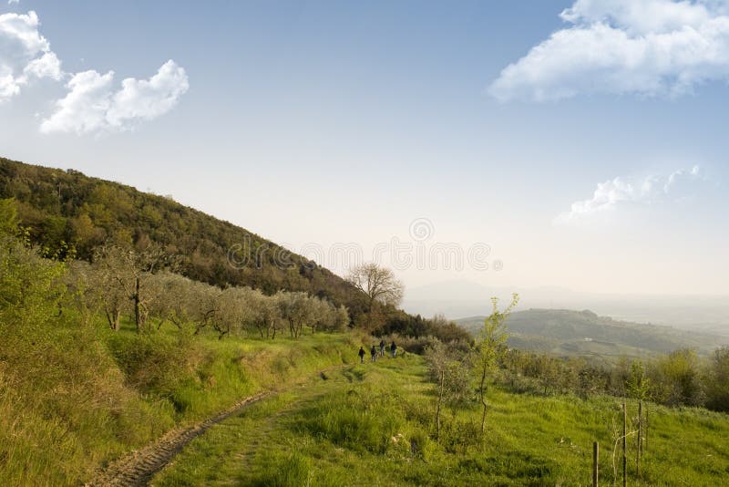 Walking on mountains