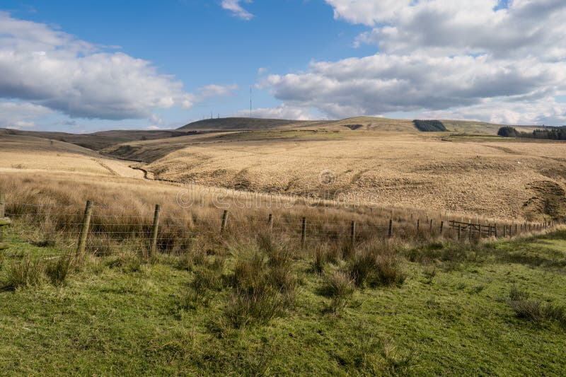 Walking on the West Pennine Moors from Great Hill To White Coppice ...