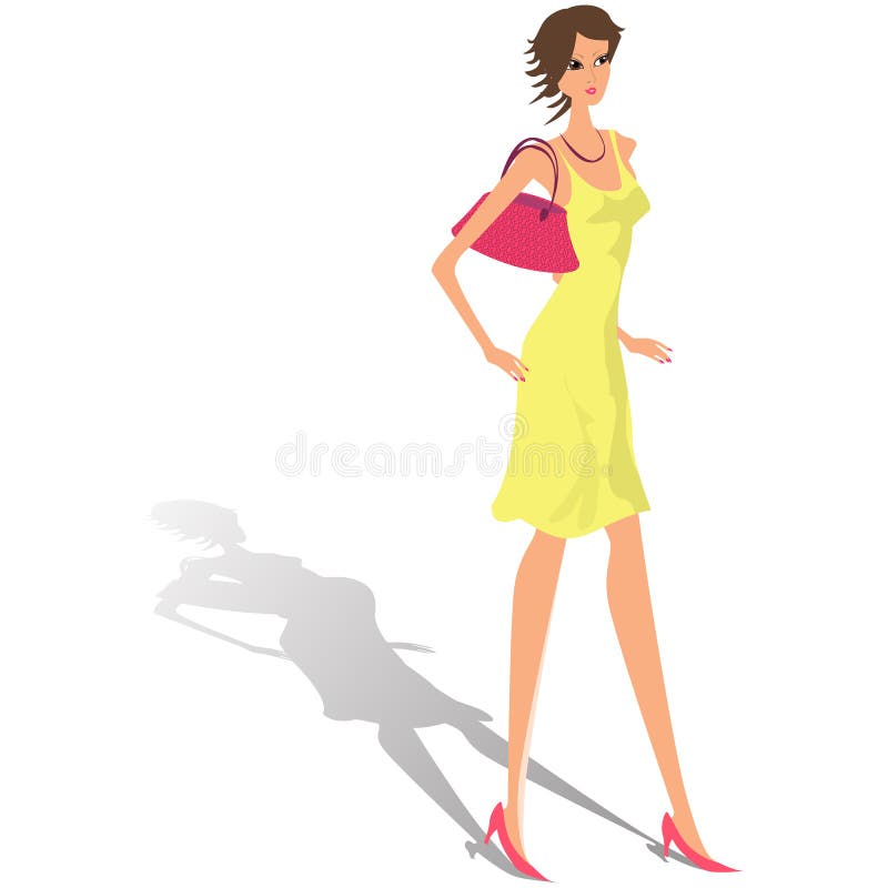 Walking woman