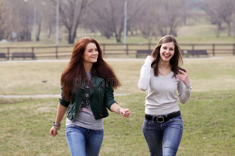 Walking women