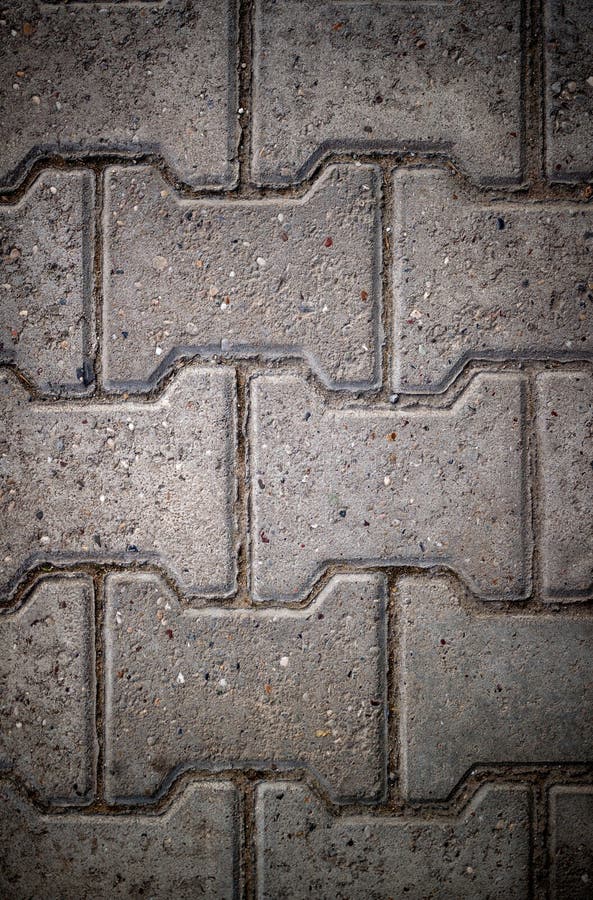 Walkway pattern image which can be used as a background stock photo