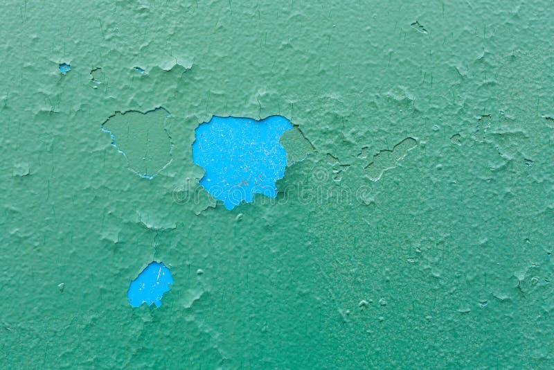 Wall Background Painted in Turquoise Color Stock Image Image of mint
