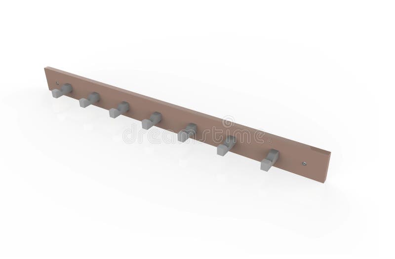 Wall Cloth Hanger stock illustration. Illustration of design 142475424