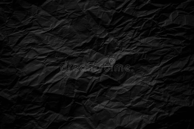 Dark Black Background Texture Abstract Crumpled Paper Close Up Texture  Background Stock Image - Image of blank, dirty: 161424857