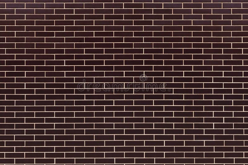 Wall of Dark Brown Ceramic Bricks, Ceramic Tiles. Stock Image Image of texture, surface 107077449
