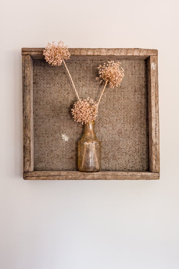 Wall decor, dried flower stock image. Image of dried 188483559