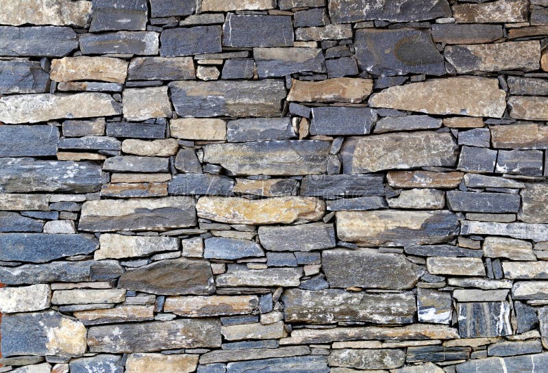 Wall of Decorative Stone Background Stock Image Image of texture
