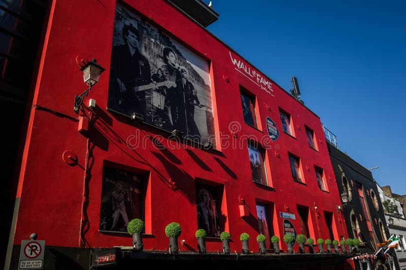 Wall of Fame Museum in Dublin Editorial Photography Image of culture