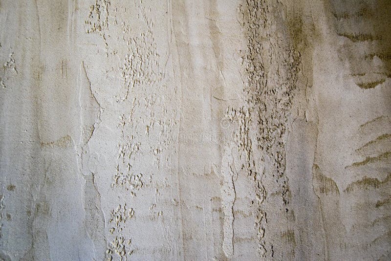 Wall Fragment with Colored Plaster. Old Wall Effect, Scandinavian Style