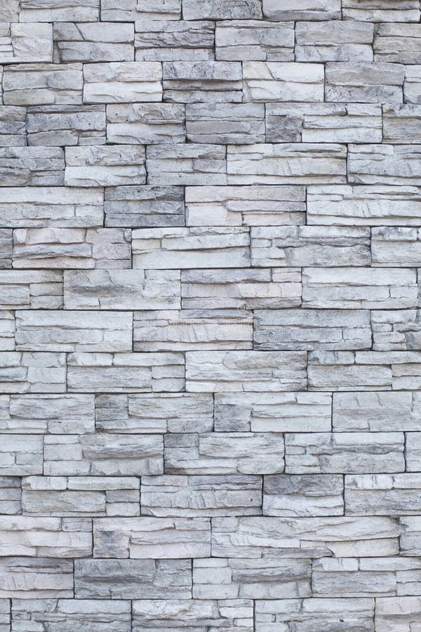 Wall of grey bricks