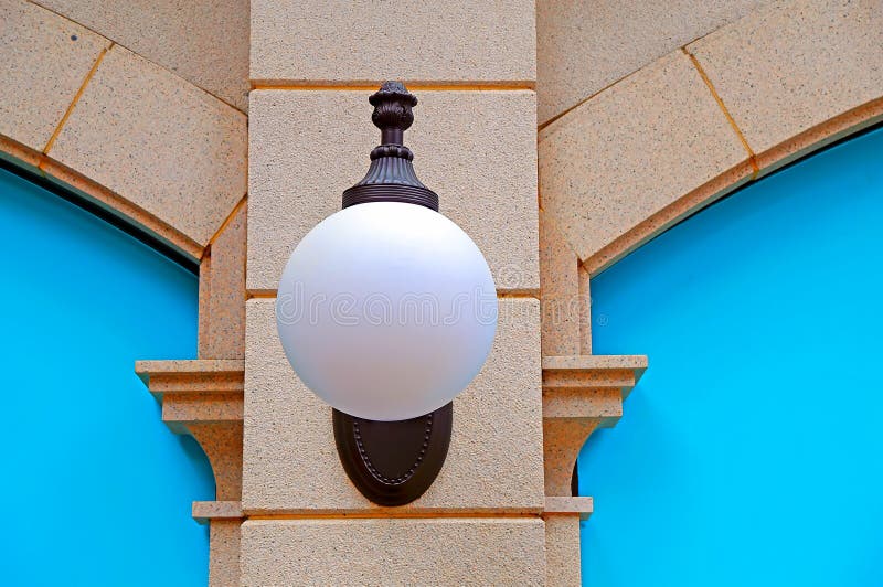 Wall with light stock photos