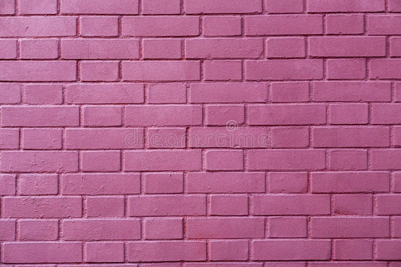Pink bricks wall stock photo. Image of visible, wall 200635528