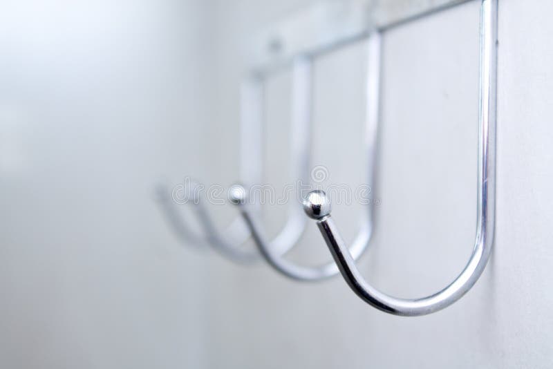 Wall metal hanger stock photo. Image of home, interior 99058948