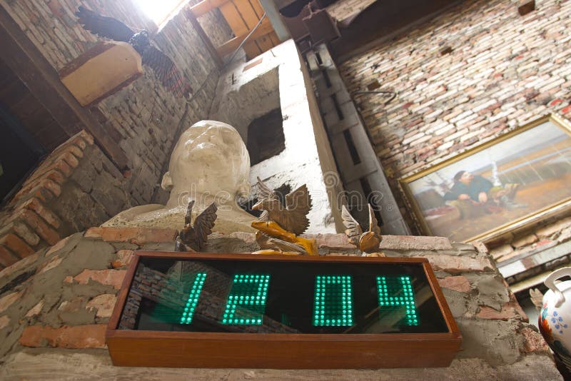 Clock Digital Mounted Wall Stock Photos Free & RoyaltyFree Stock