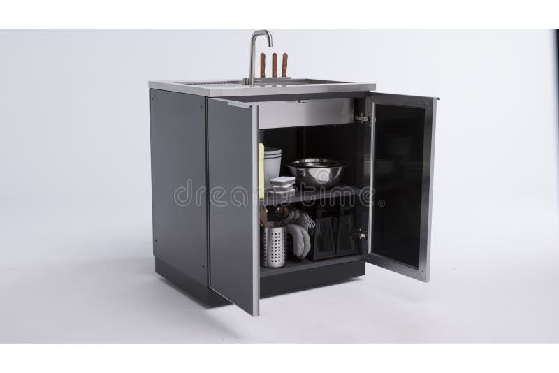 Wall Mounted Drawer Hanging Drawers Stock Image Image of