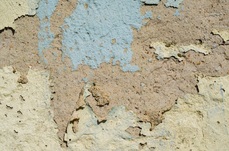 Wall with Peeling Paint, Paint Problem. Inadequate Paint System, Water