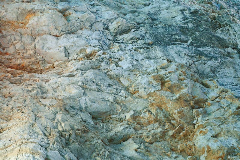 Wall of rock background stock image