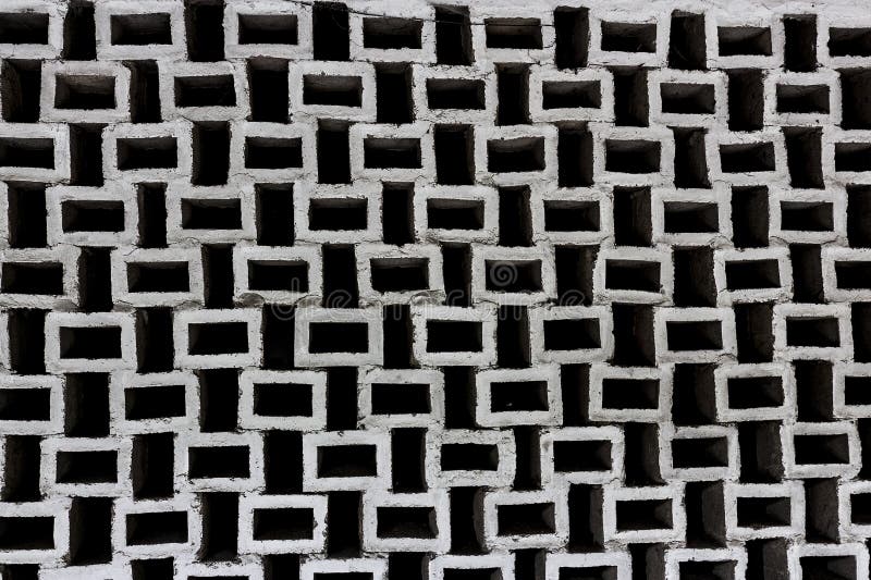 Wall of Squares in Black and White. a Wonderful Background. Abstract