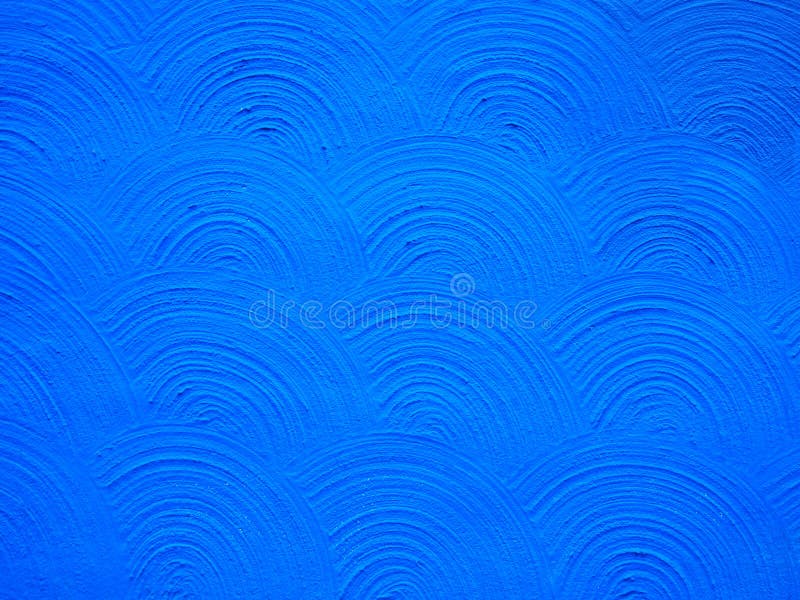 Blue Stucco Background Arc Texture