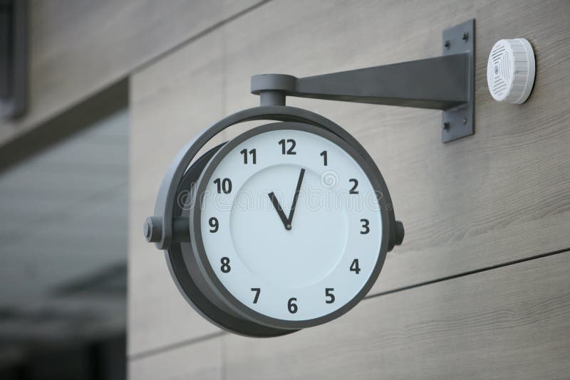 On wall watch stock image. Image of timepiece, face, tool 11452989