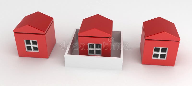 Walled Neighbor royalty free illustration