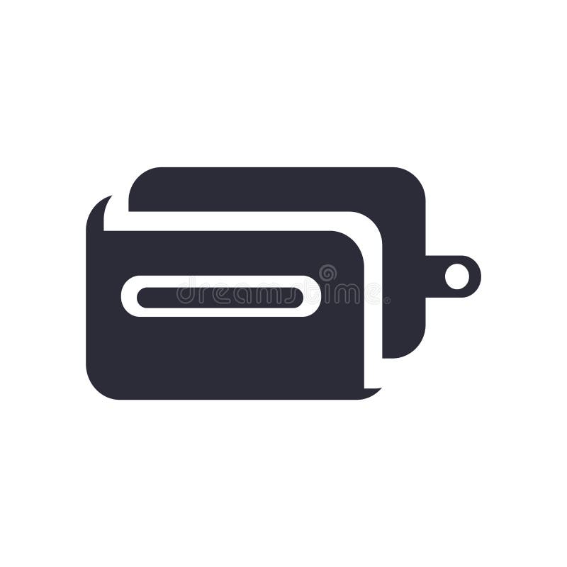 Wallet icon vector sign and symbol isolated on white background, Wallet logo concept royalty free illustration Wallet icon vector sign and symbol isolated on white background, Wallet logo concept royalty free illustration