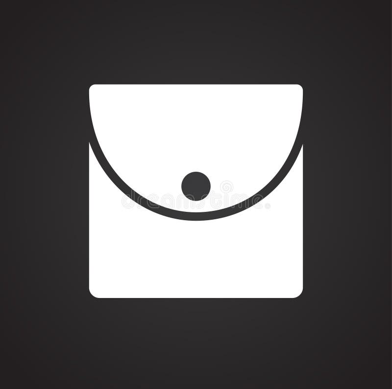 pics Wallet App Icon Black Background dreamstime com