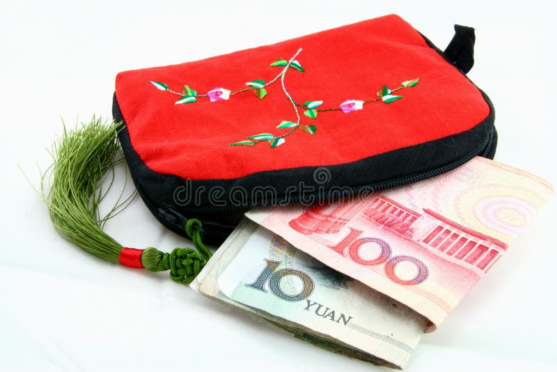 Wallet with money